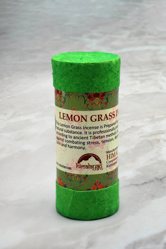 Lemon Grass Tibetan Incense Sticks in mini Tube - Vajracrafts