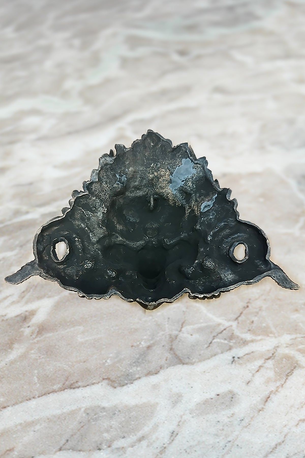 Barahi Wall Hanging Mask, handmade home Decor brass Barahi Mask 8" | Vajracrafts