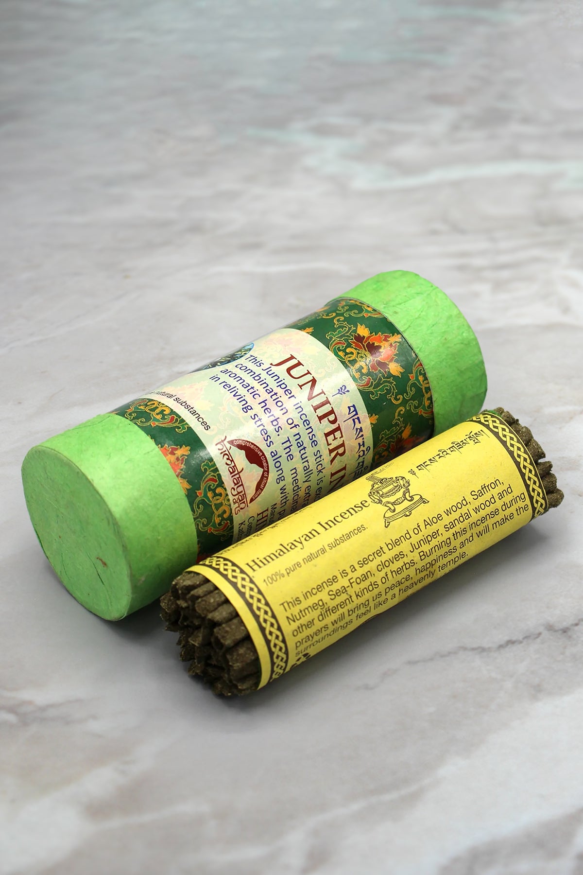 Tibetan Juniper Incense Sticks in Mini Tube | Vajracrafts