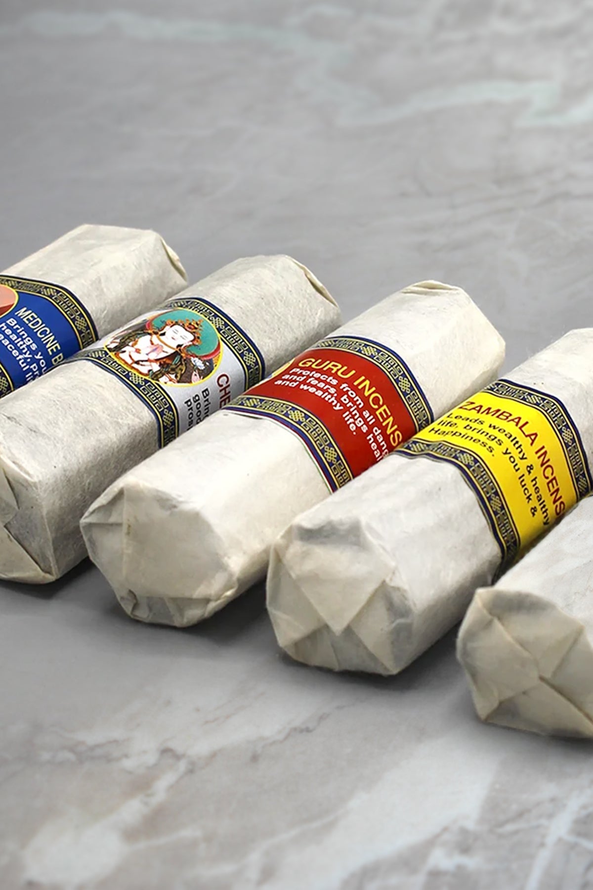 Set of 5 Mini Tibetan Deities Incense Gift Pack | Vajracrafts