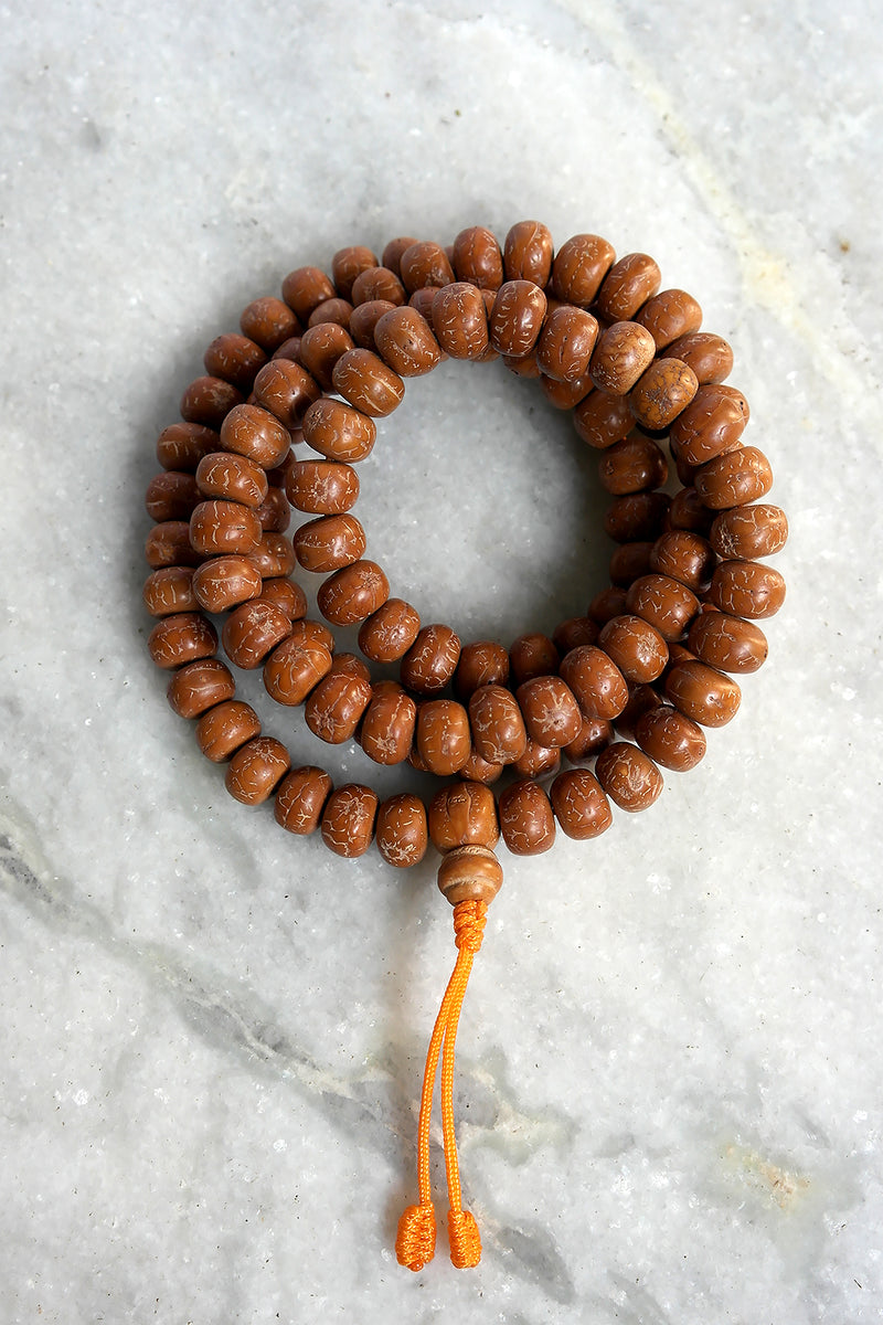 Natural Bodhi Beads Prayer Mala 9mm- Meditation Mala – Vajracrafts