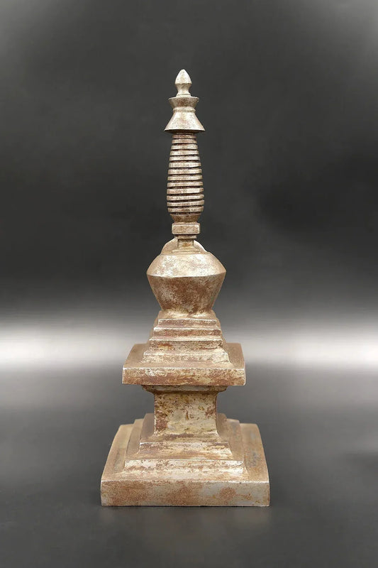 Traditional Buddhist Iron Stupa - Vajracrafts