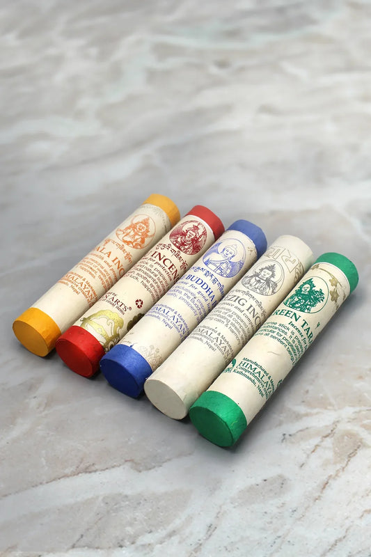 Tibetan Deities Incense Gift Set of five - Vajracrafts