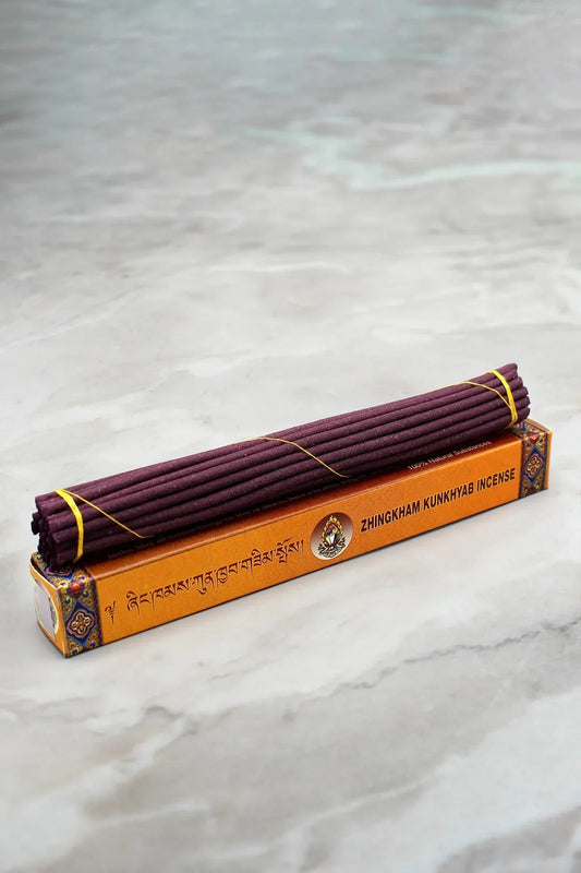 Zhingkham Kunkhyab Tibetan Incense Sticks - Vajracrafts