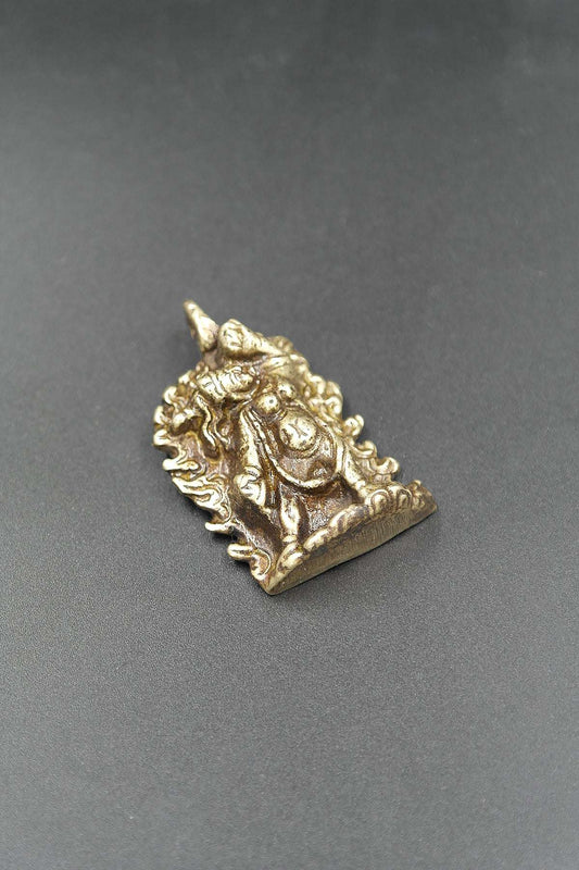 Female Vajrayogini Brass Pendant | Sacred Goddess of Enlightened Wisdom