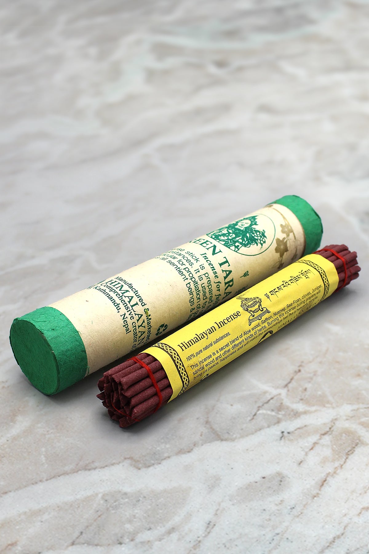 Green Tara Tibetan Incense Sticks | Vajracrafts