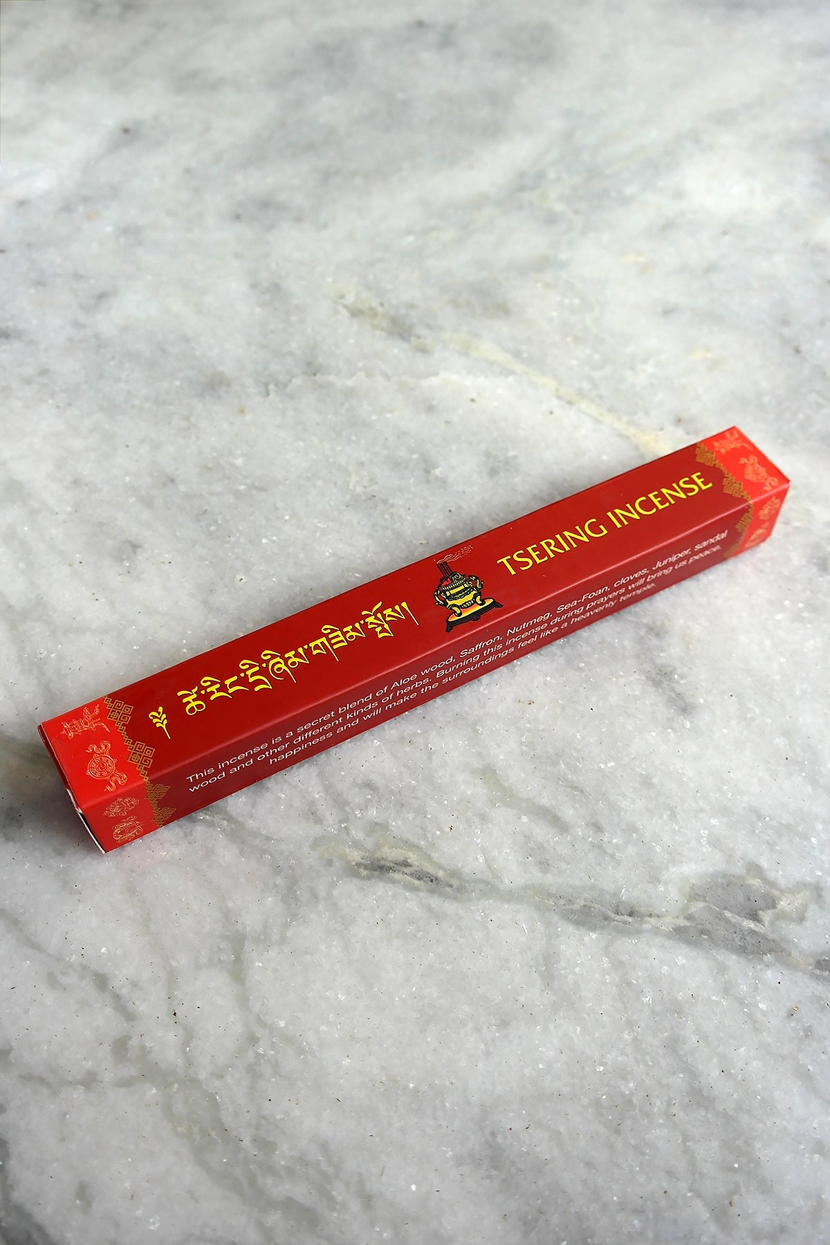 Himalayan Tsering Incense in Red Cover | Vajracrafts