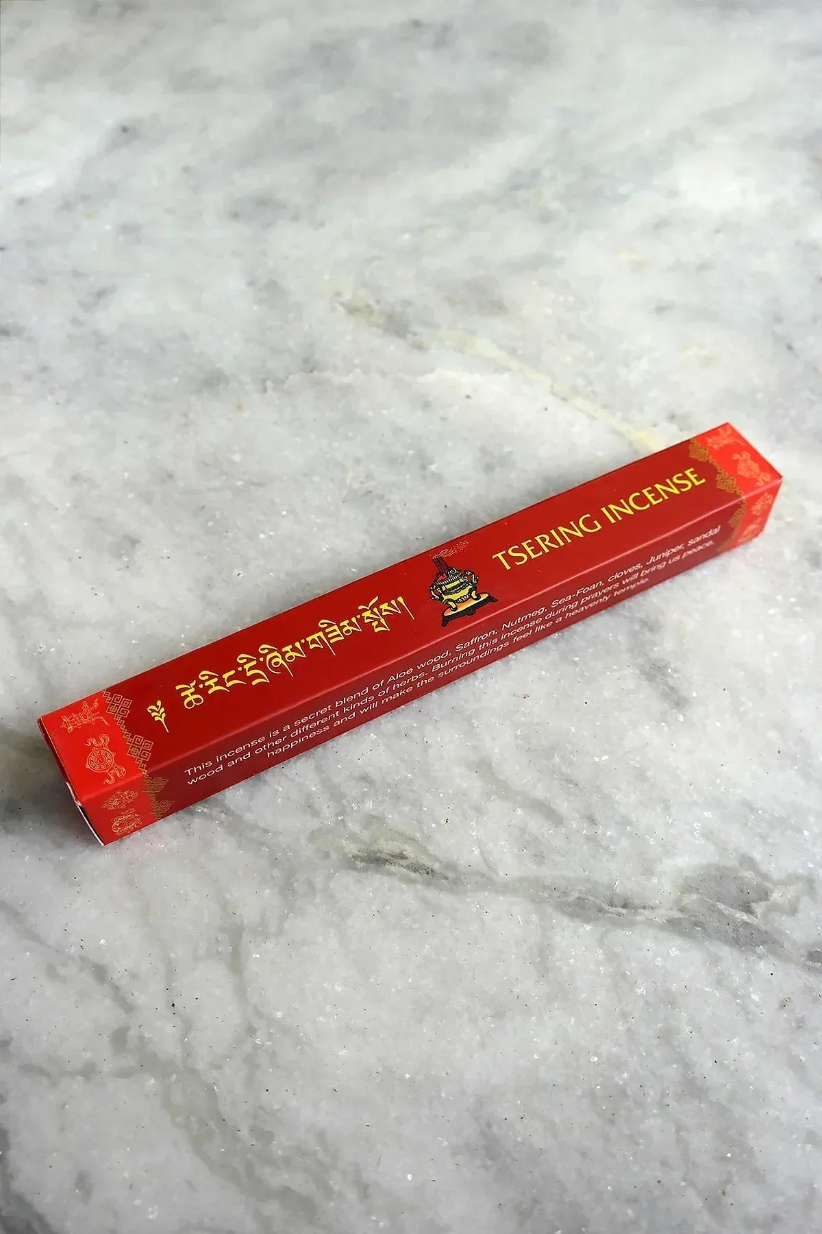 Himalayan Tsering Incense in Red Cover - Vajracrafts
