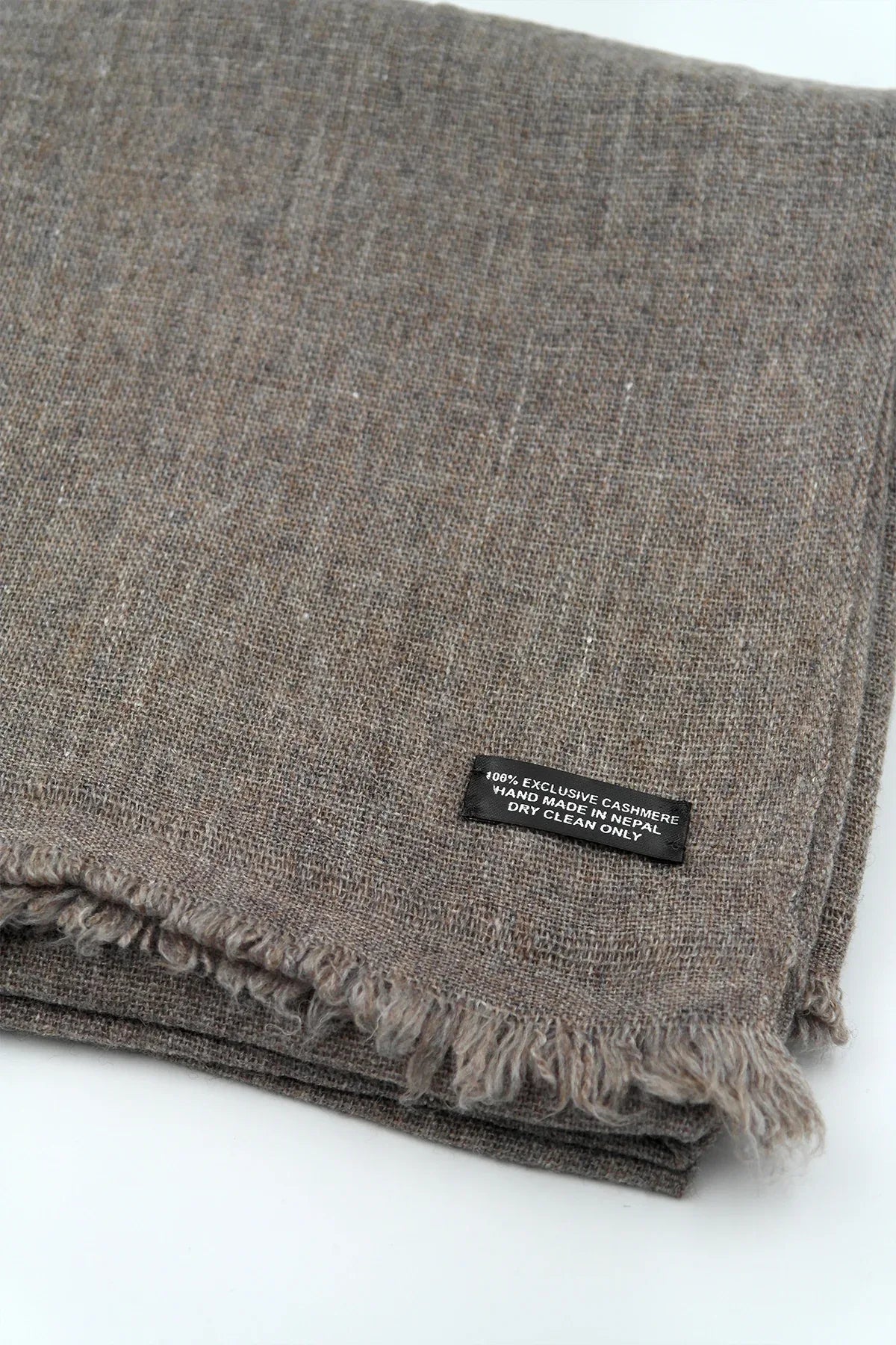 High Quality Brown Pashmina Shawl - Vajracrafts