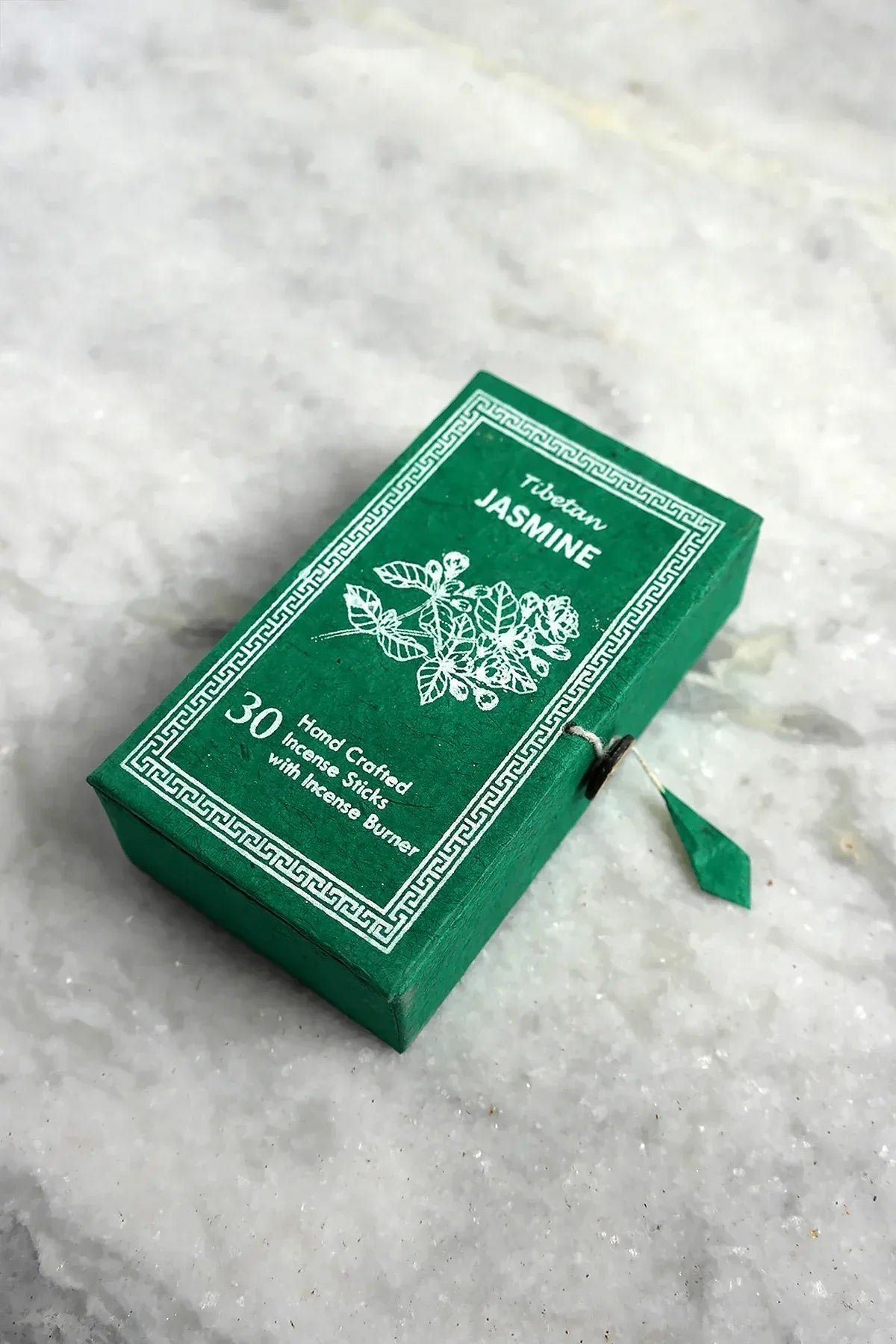 Tibetan Jasmine Incense Sticks in Lokta Box - Vajracrafts