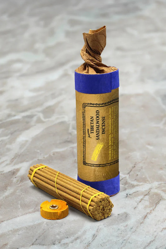 Ancient Tibetan Sandalwood Incense sticks, - Vajracrafts