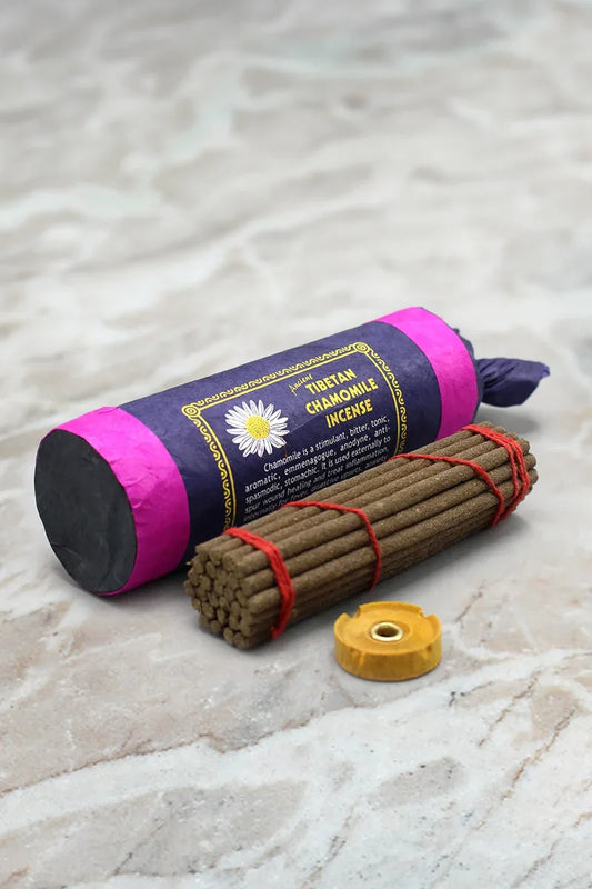 Ancient Tibetan Chamomile Dhoop Incense Sticks - Vajracrafts