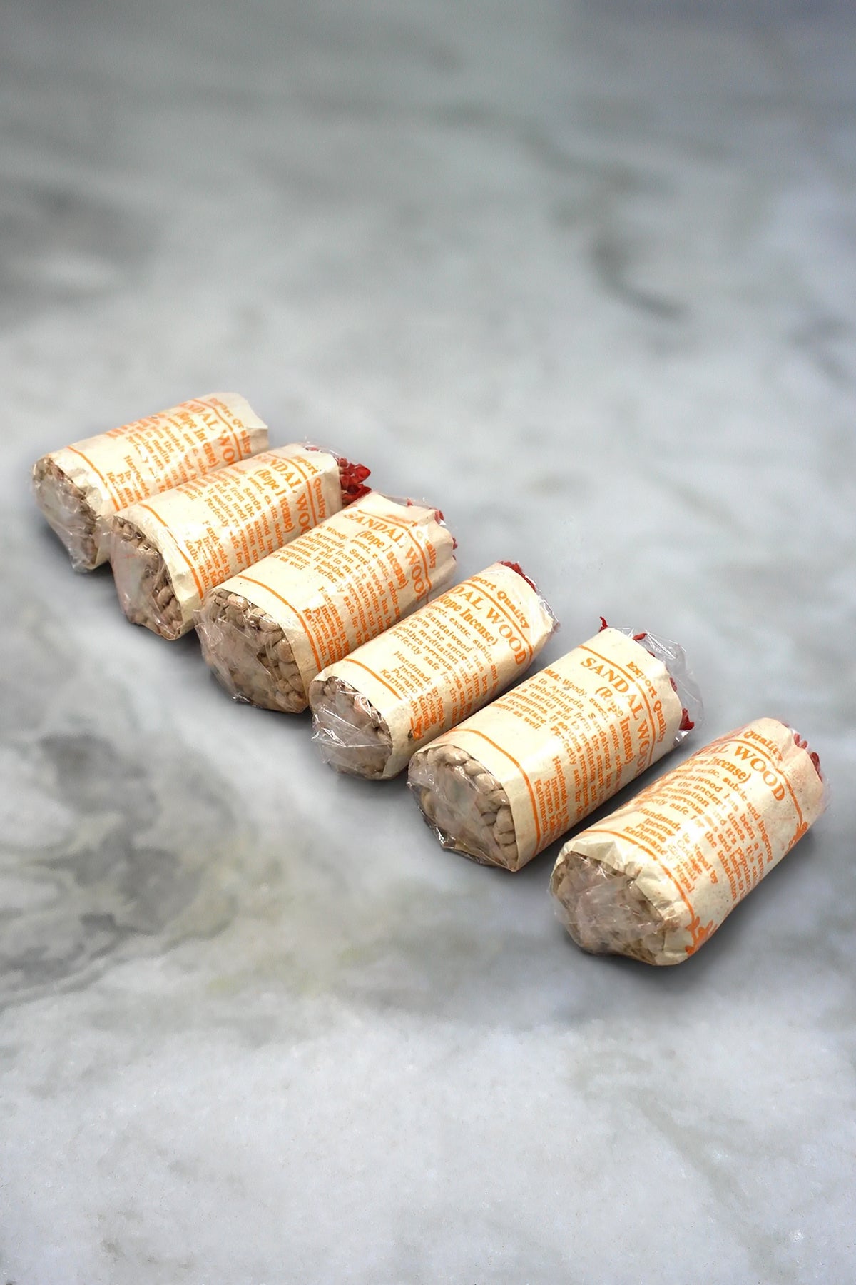 Sandalwood Rope Incense - Set of 6 - Vajracrafts