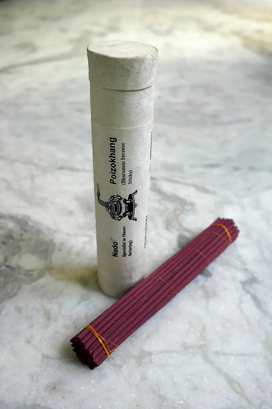Nado Poizokhang Traditional Bhutanese Incense Stick in paper pack - Vajracrafts