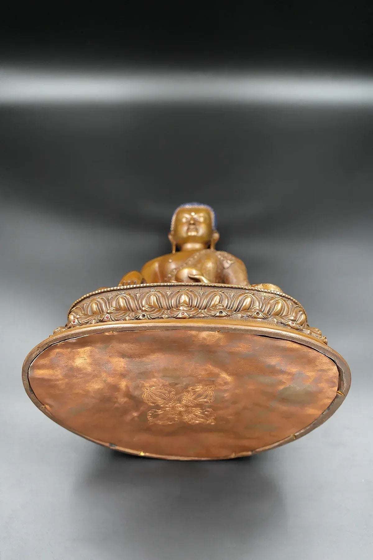 Lost Wax Method Copper Alloy Shakyamuni Buddha Statue,11" - Vajracrafts