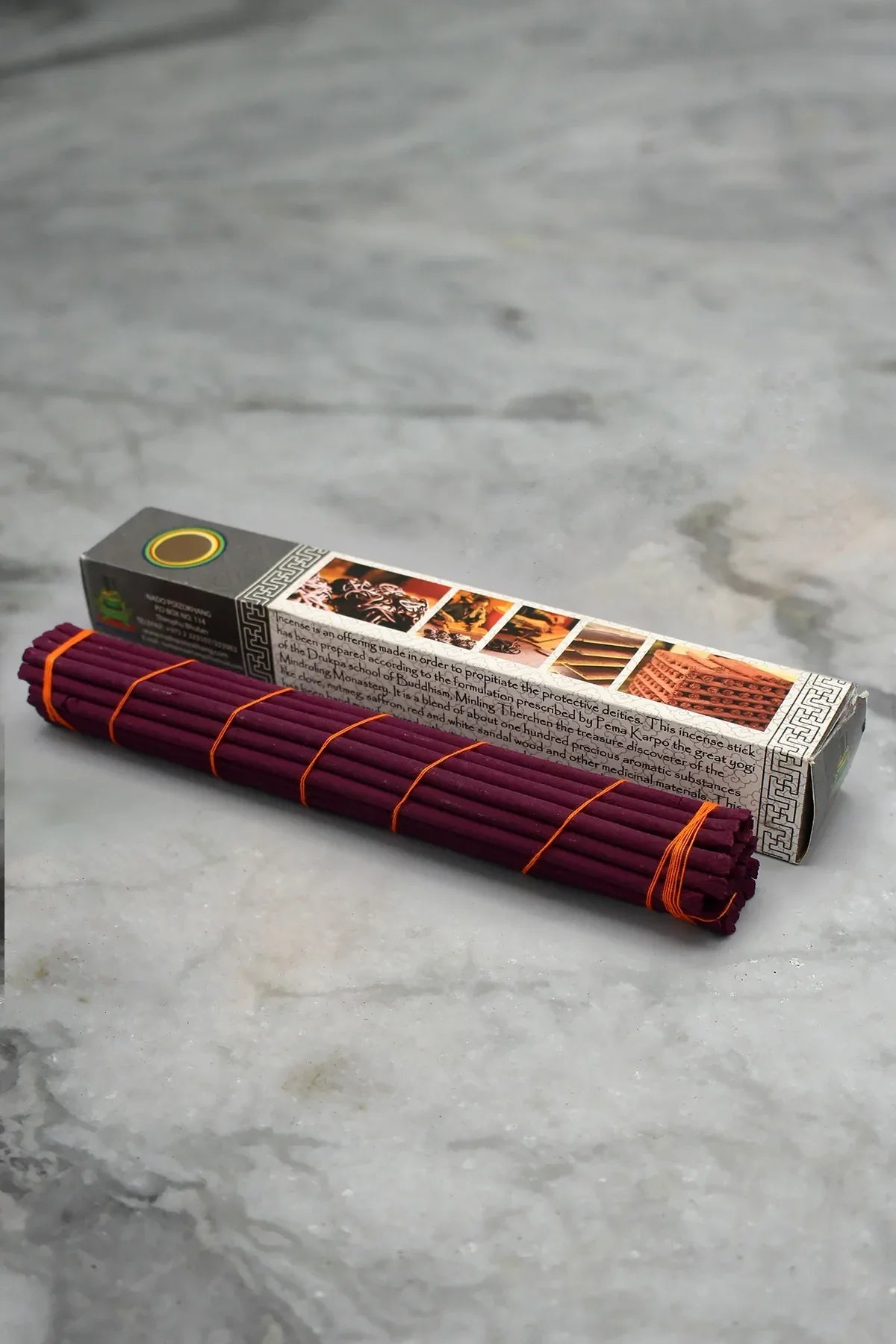Grey Box Bhutanese Nado Poizokhang Incense, Bhutanese Incense - Vajracrafts