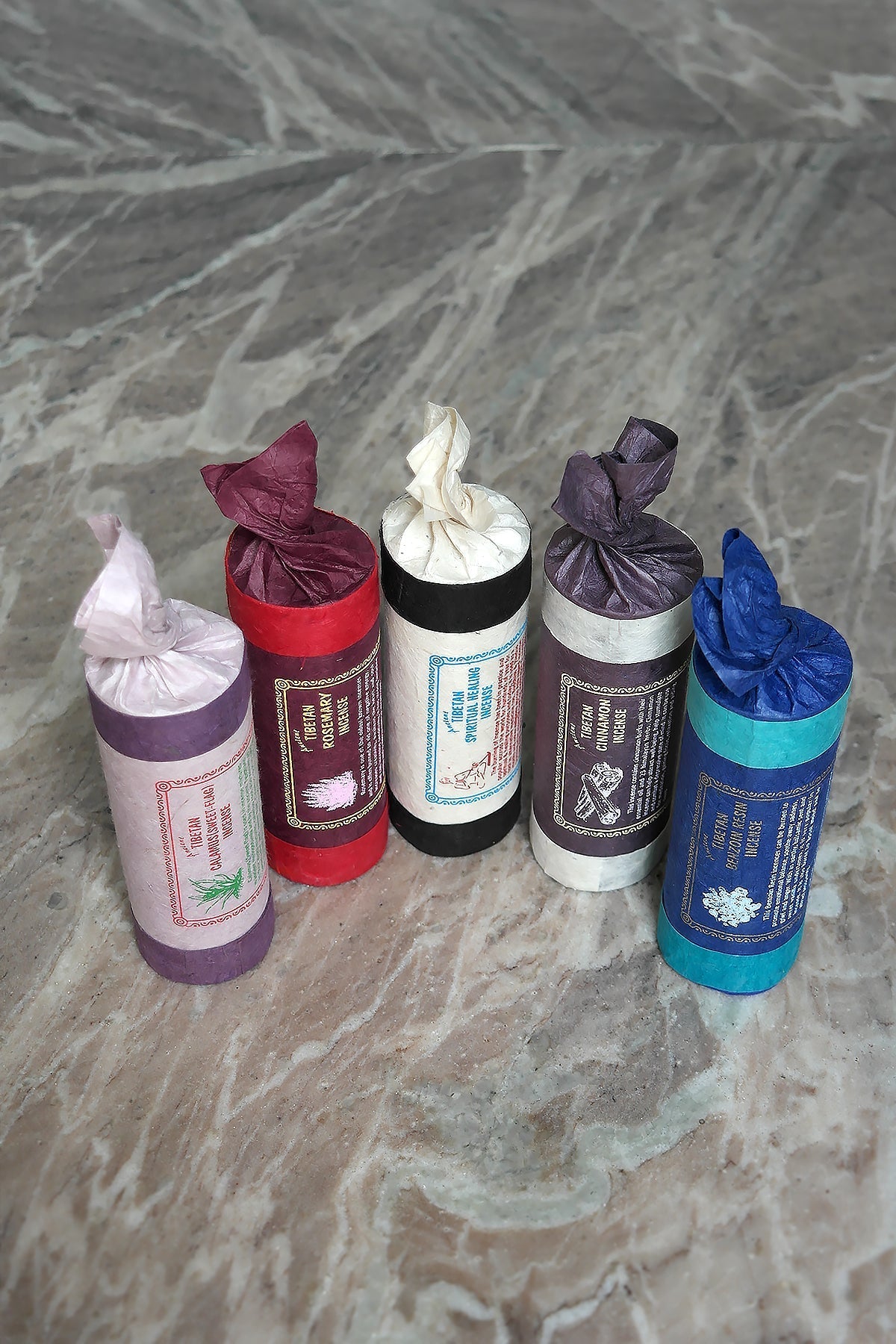 Ancient Tibetan New Wild Herbals Incense Series, Cinnamon, Rosemary, C | Vajracrafts