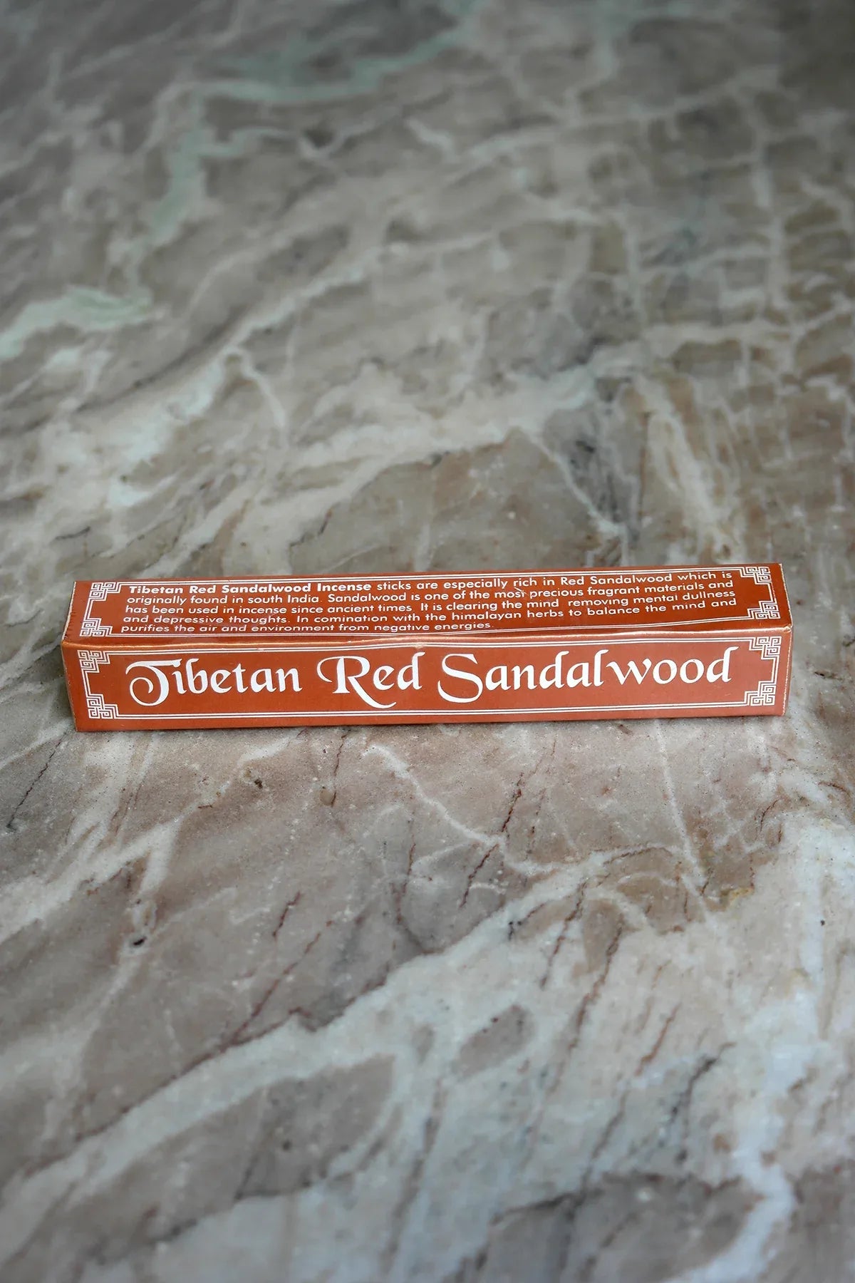 Tibetan Red Sandalwood Incense sticks 6" - Vajracrafts
