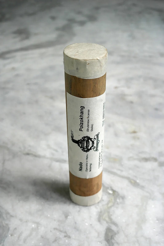 Nado Poizokhang Traditional Bhutanese Incense Stick in Bamboo pack - Vajracrafts