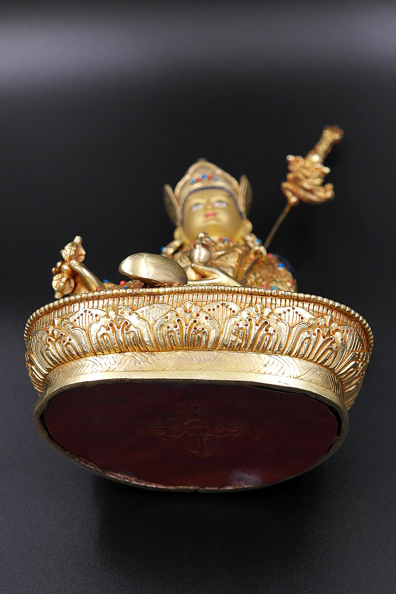 Tibetan Guru Rinpoche Padmasambhava Statue 8" | Vajracrafts