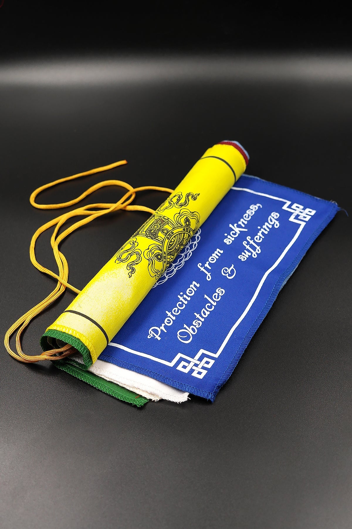 Eight Auspicious Symbols Tibetan Prayer Flags | Vajracrafts