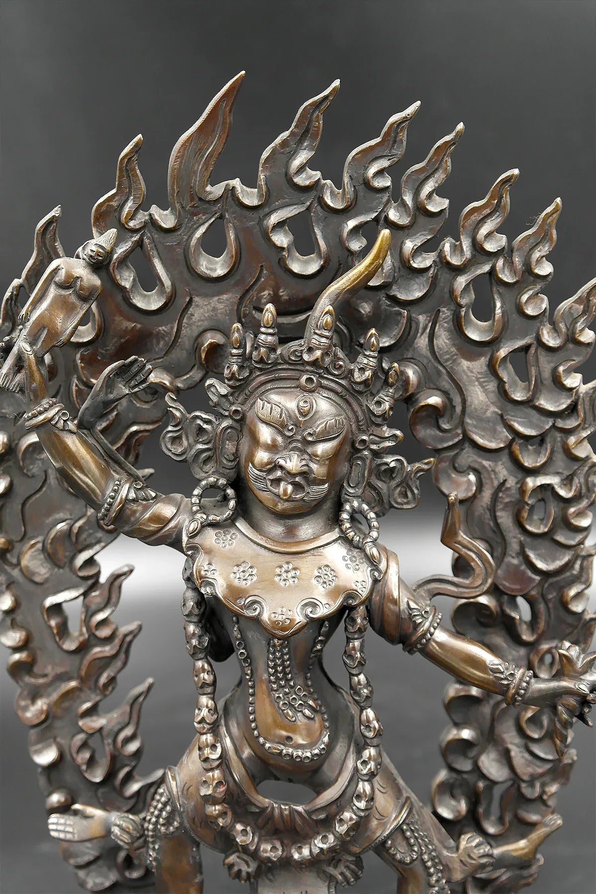 Buddhist Protector Ekajata Dakini Statue 12" - Vajracrafts