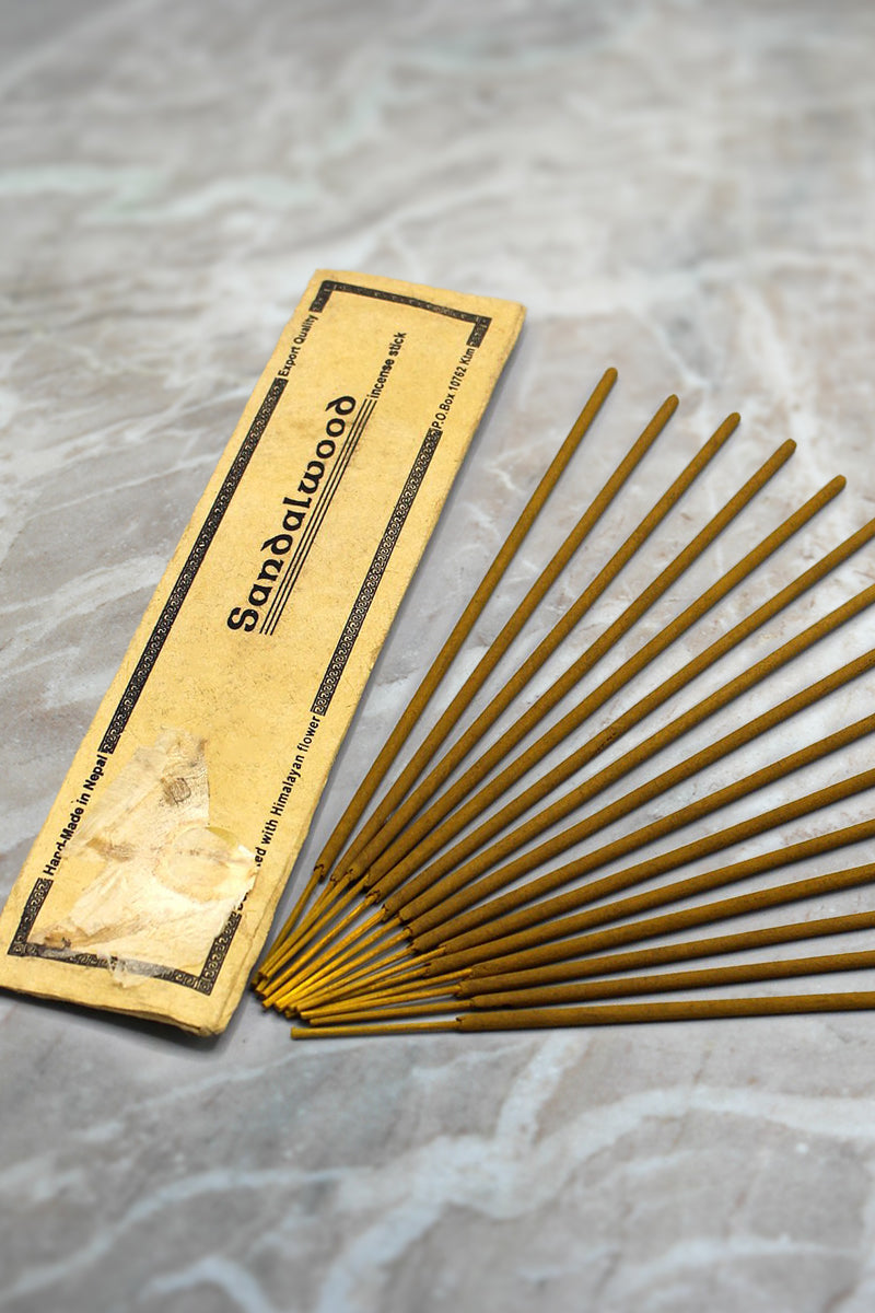 Sandalwood Flora Incense Sticks | Vajracrafts