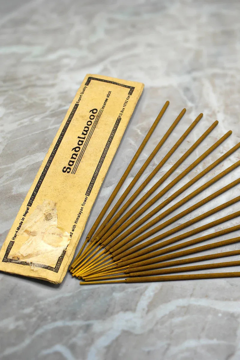 Sandalwood Flora Incense Sticks - Vajracrafts