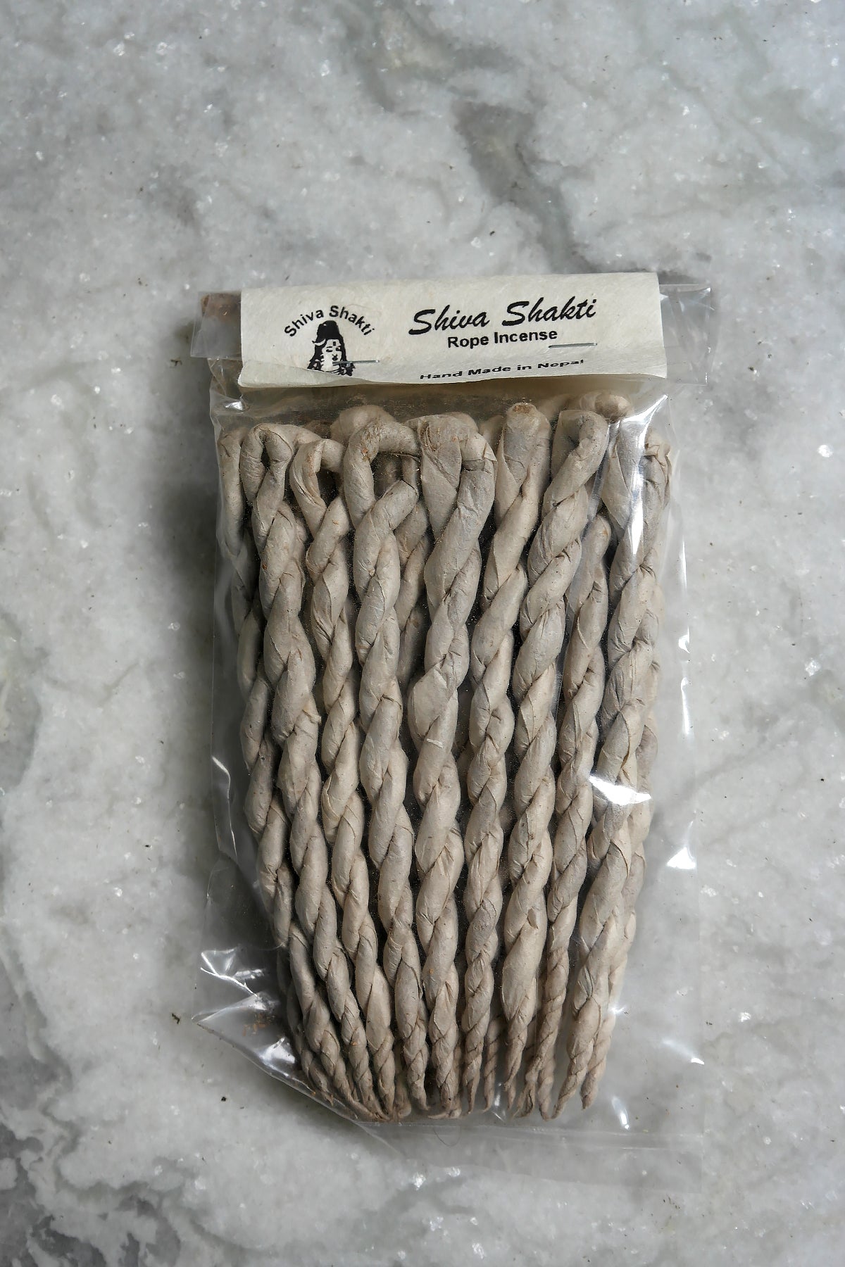 Shiva Shakti Traditional Rope incense from Nepal - Big - Vajracrafts