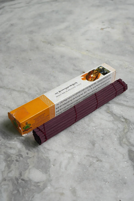 Orange Box Bhutanese Nado Poizokhang Incense, Bhutanese Incense - Vajracrafts