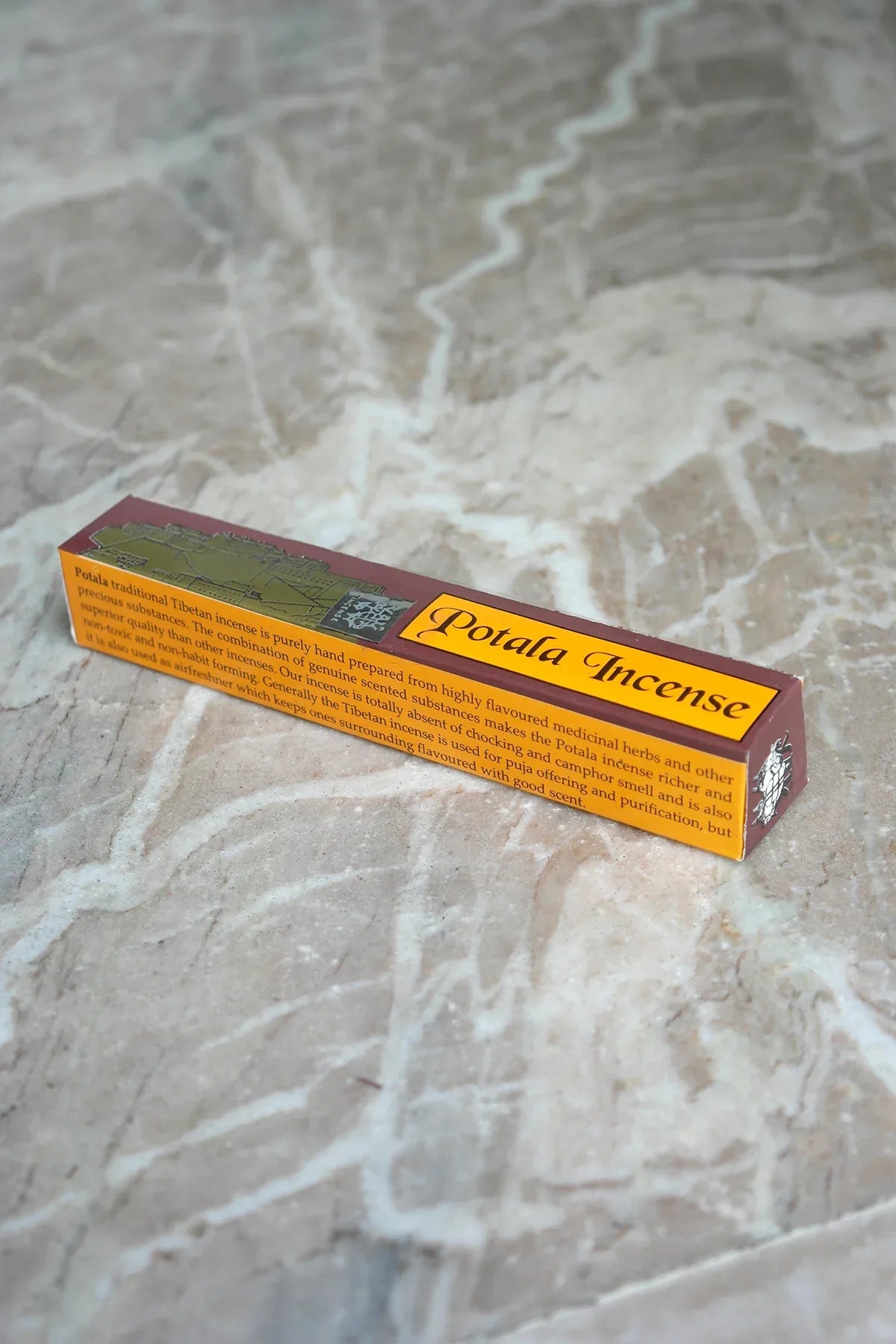 Original Tibetan Potala Incense sticks, pack of 3 - Vajracrafts