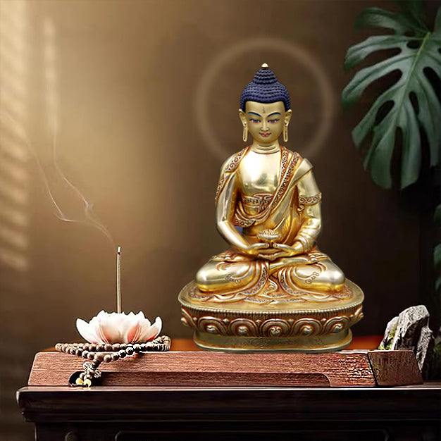 Buddha statue at home