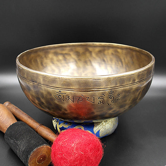 Full moon singing bowl