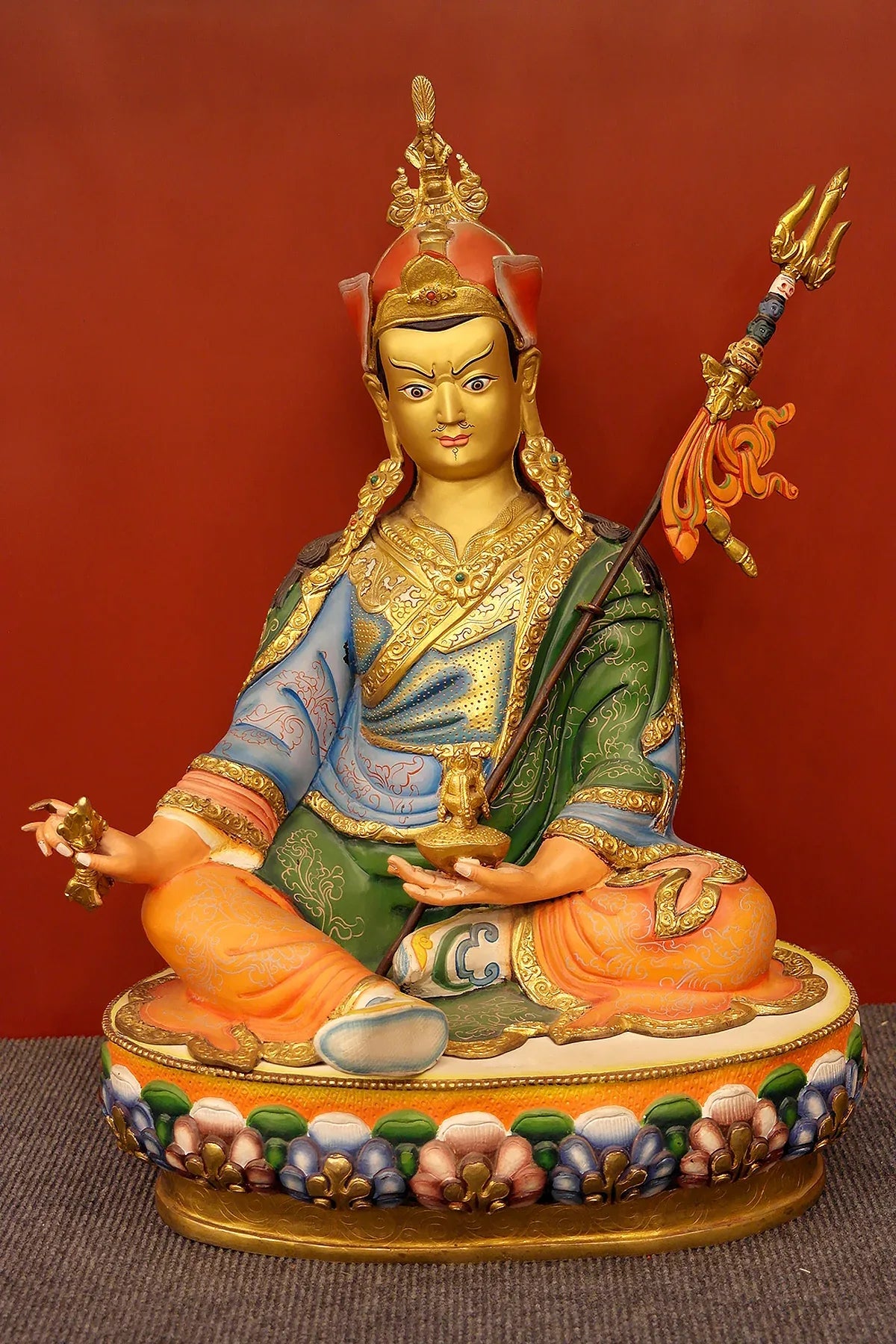 Guru Padmasambhava Statue - Vajracrafts