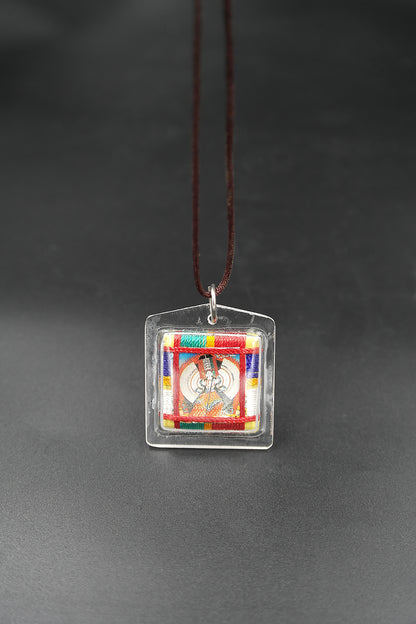 Sitatapatra Protection Amulet | Goddess of The White Parasol | Tibetan Dukar