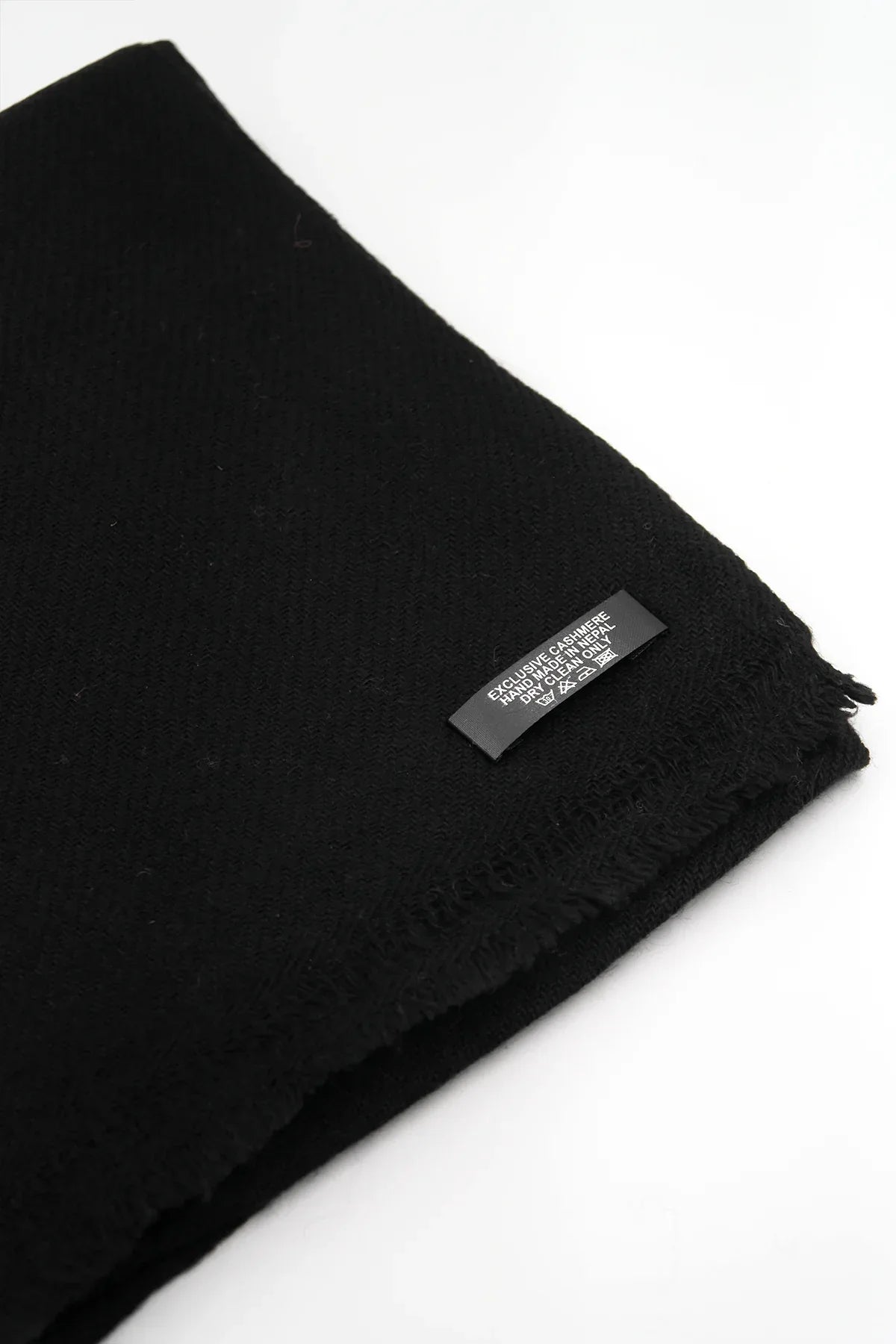 Black Pure Pashmina Shawls for Women - Vajracrafts