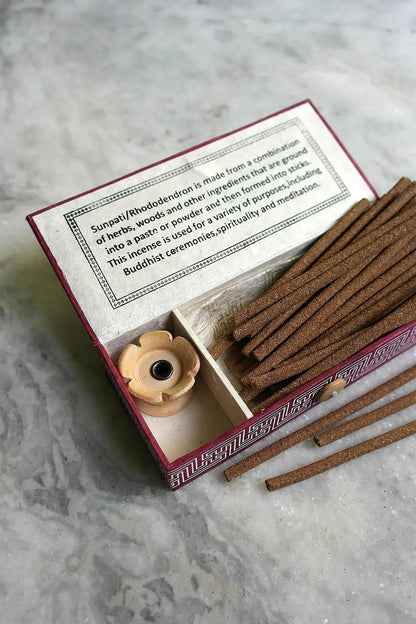 Sunpati (Rhododendron) Tibetan incense | enjoy the authentic aroma - Vajracrafts