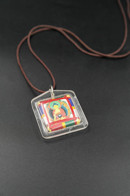 Tibetan Shakyamuni Buddha Protection Amulet