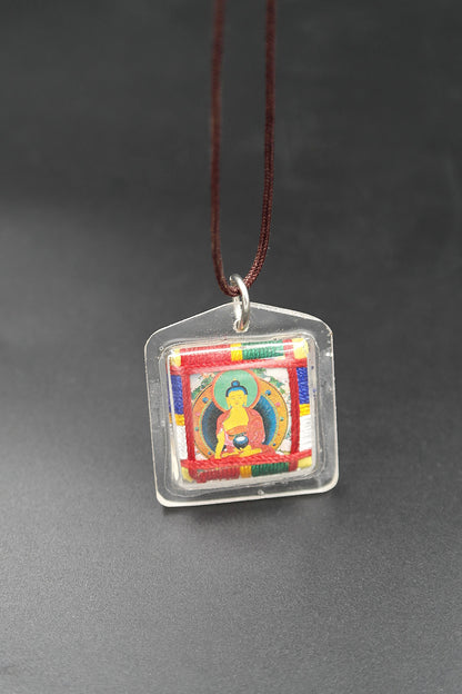 Tibetan Shakyamuni Buddha Protection Amulet