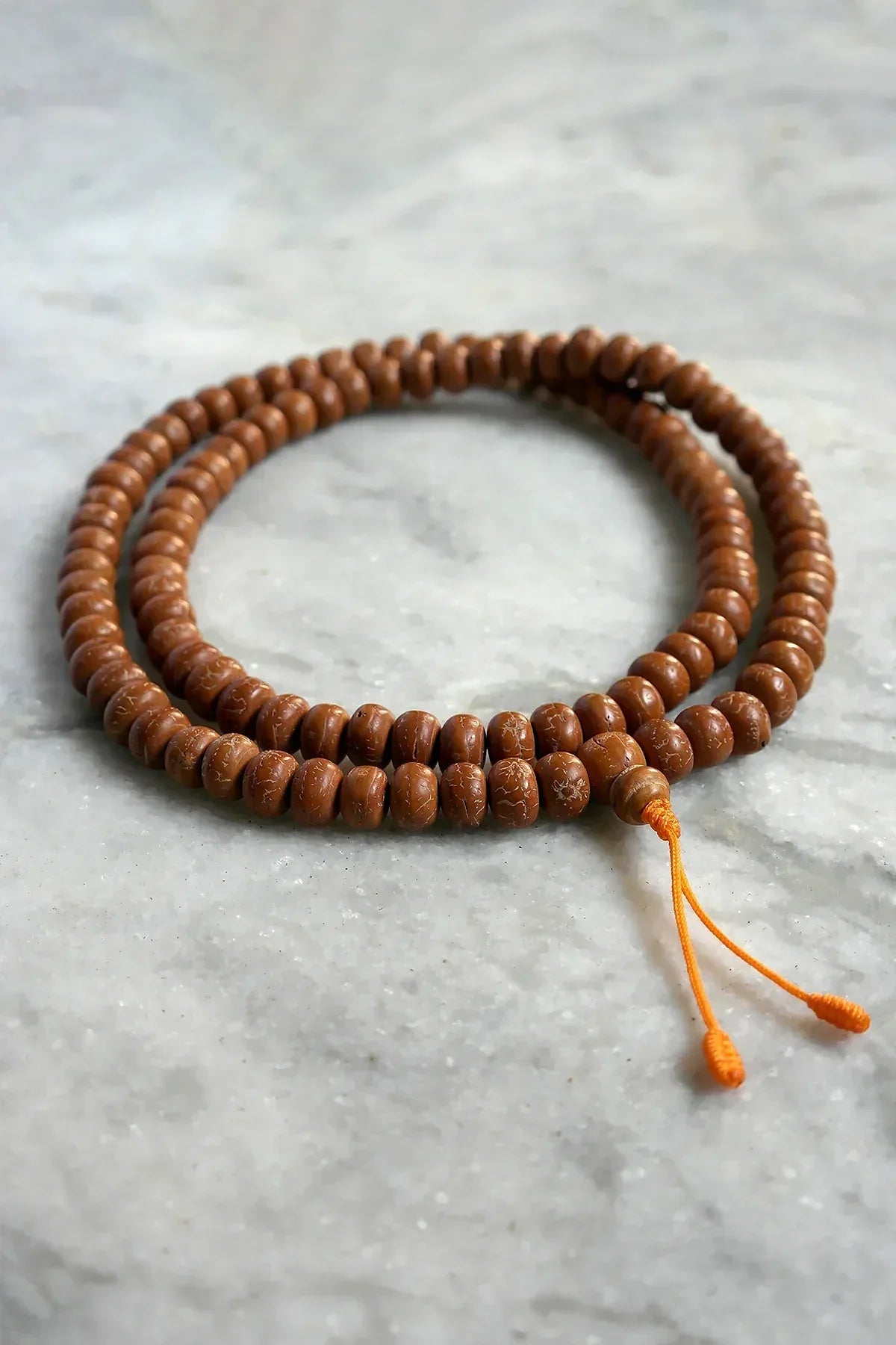 Natural Bodhi Beads Prayer Mala 12mm- Meditation Mala