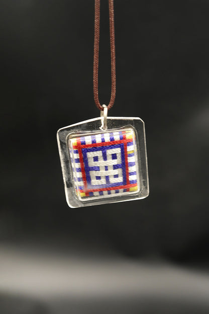Guru Padmasambhava Amulet: Rinpoche Sungkhor Protection Amulet