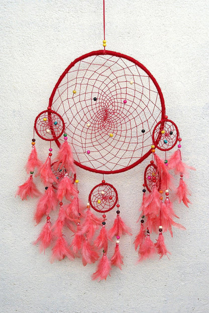Dream Catcher Large Red - Vajracrafts