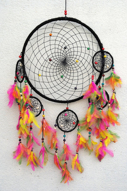 Dream Catcher Large Black - Vajracrafts