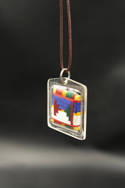 Kurukulla Tibetan Mantra Amulet with Hard Plastic Cover | Kurukulle Buti