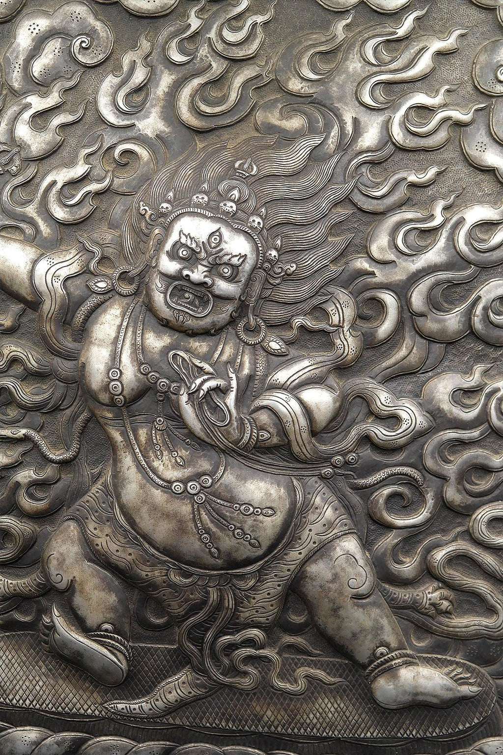 Handcrafted Spiritual Vajrapani wall hanging - Vajracrafts