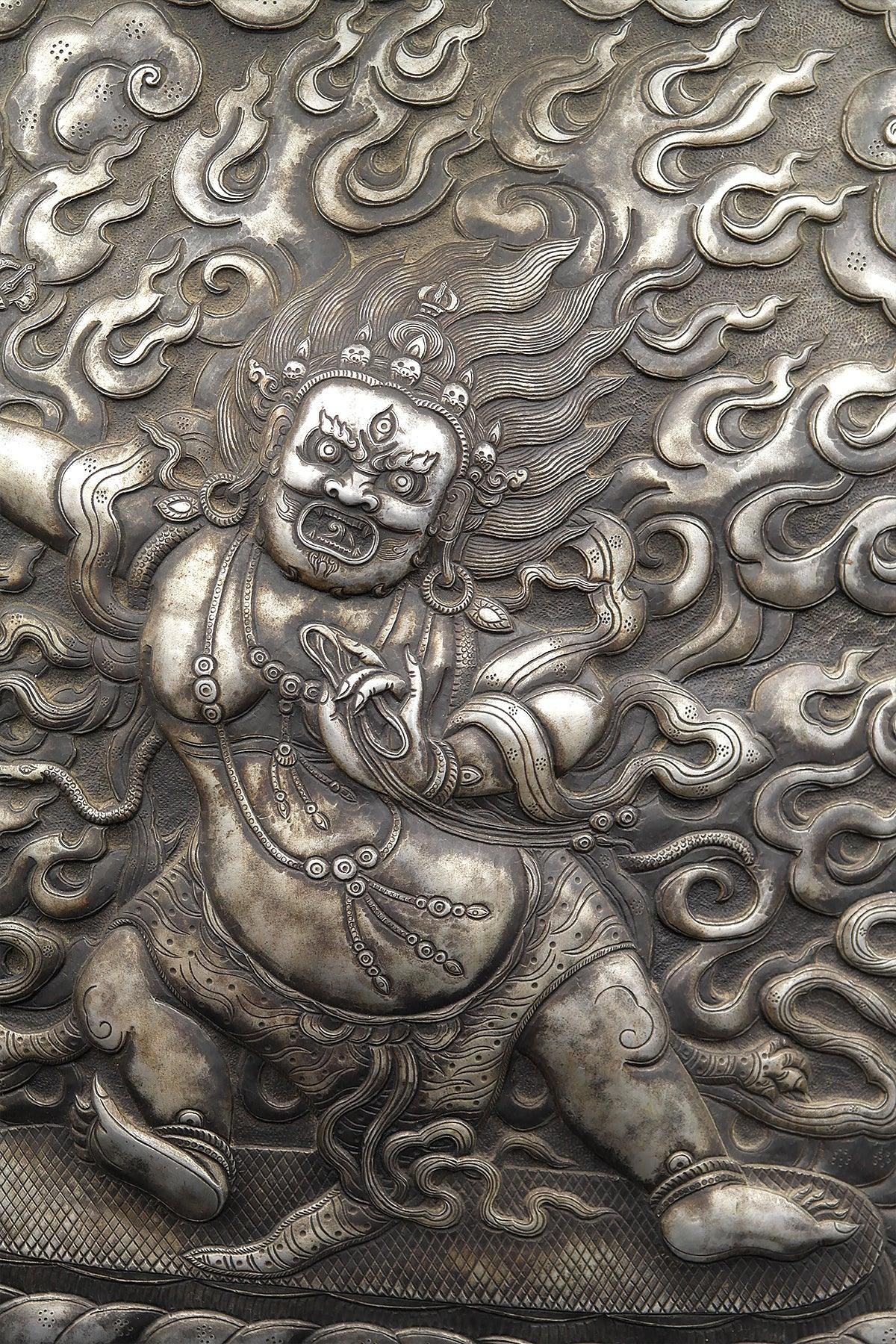 Handcrafted Spiritual Vajrapani wall hanging - Vajracrafts