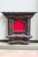 Traditional Newari Handcrafted Wooden Window style Photo frame - Vajracrafts