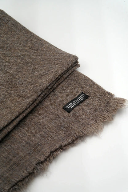 High Quality Brown Pashmina Shawl - Vajracrafts