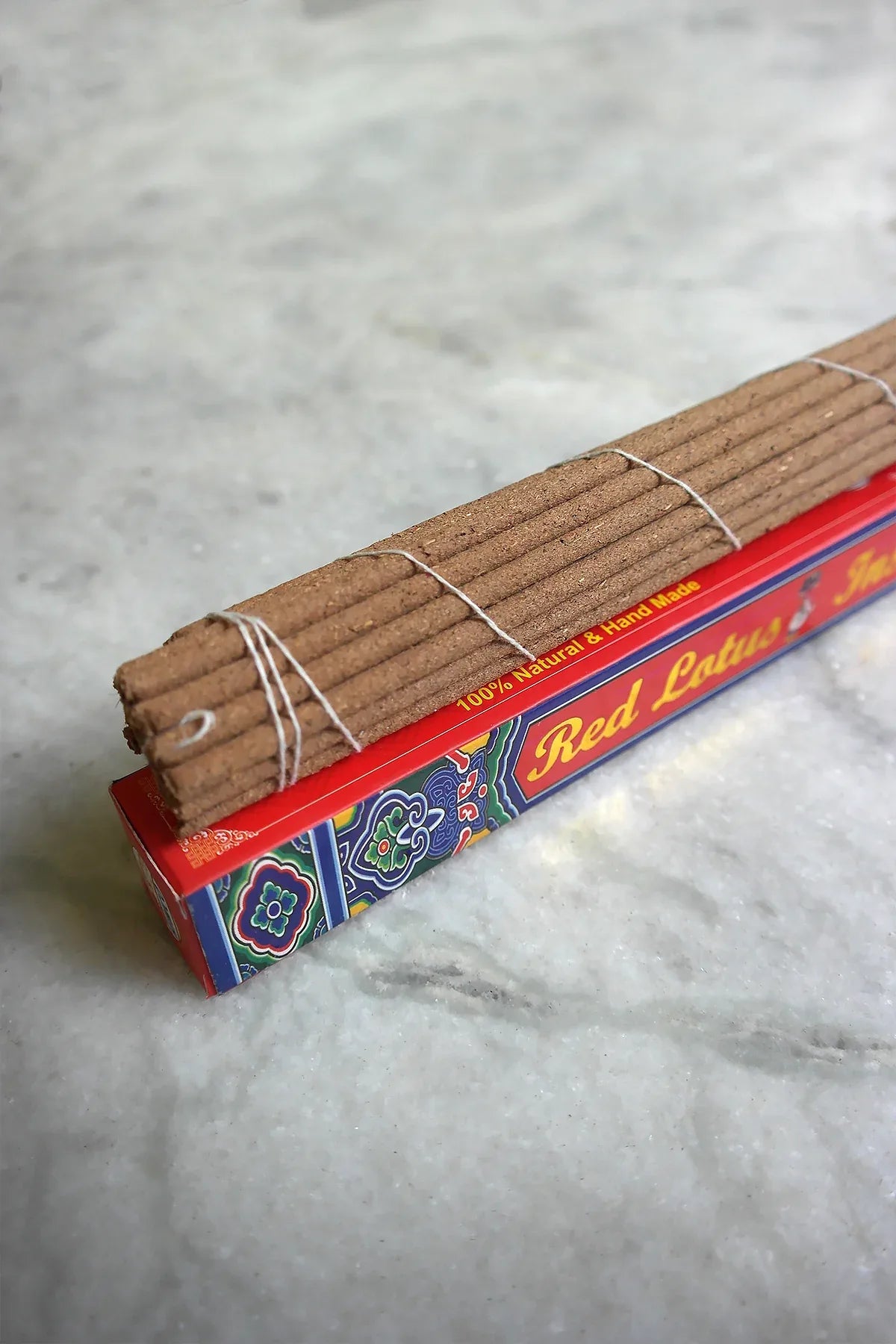 Red Lotus Incense, Traditional Tibetan incense Sticks - Vajracrafts