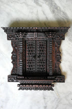 Traditional Newari Handcrafted swing styled Wooden Window - Vajracrafts